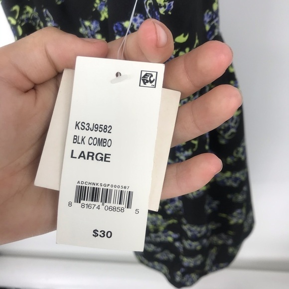 NWT🔖 Mac + Jac Floral Print Halter Dress Size L - Picture 7 of 7